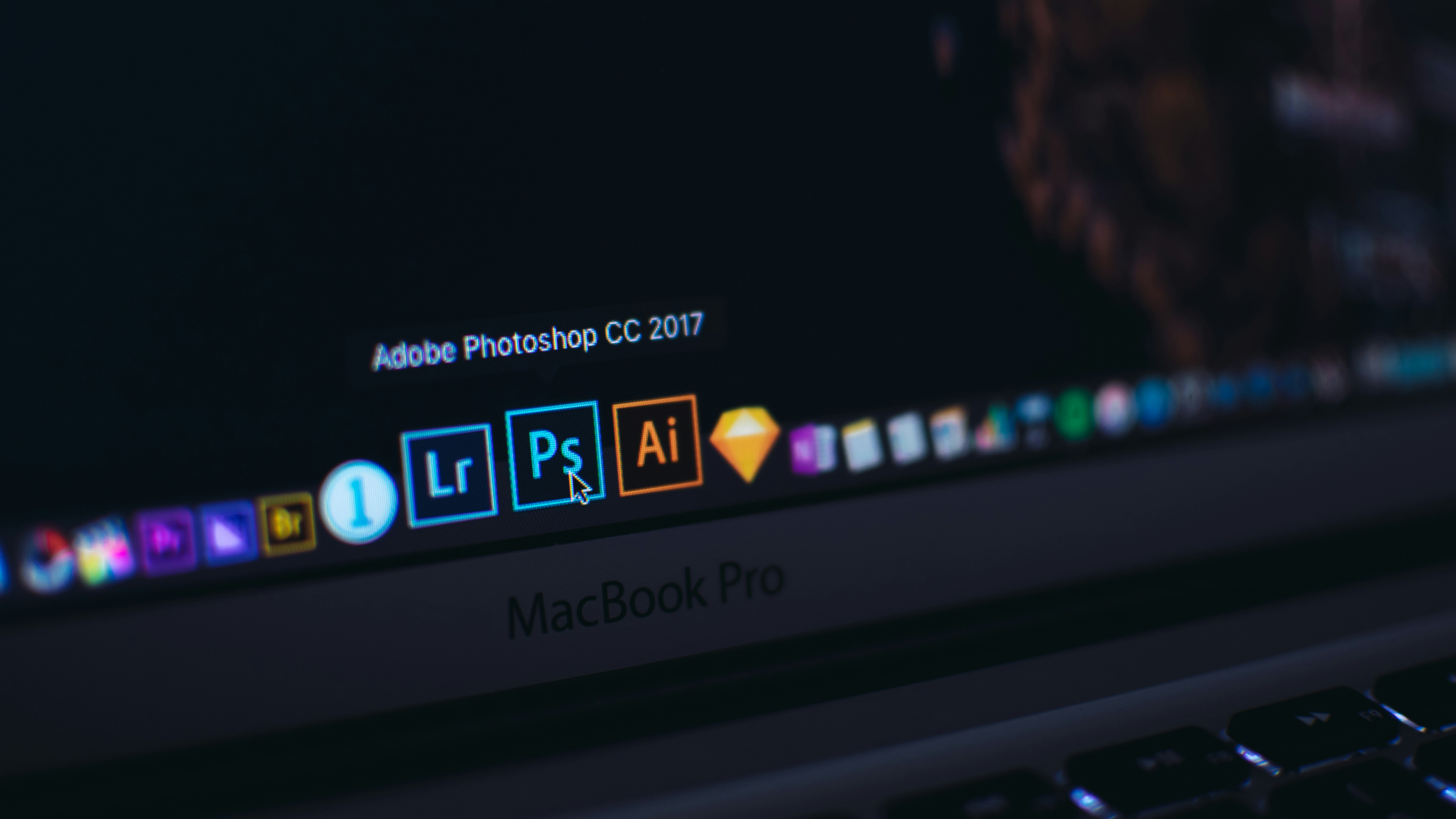 Aplicaciones de Adobe Creative Cloud en la interfaz de Adobe acciones