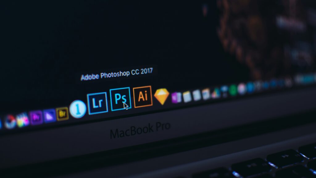 Aplicaciones de Adobe Creative Cloud en la interfaz de Adobe acciones